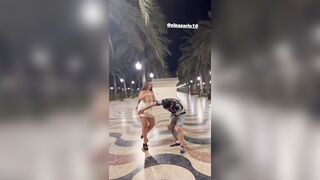 ireneeta  -  Young guys dancing in front of the camera on the street