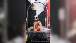 chacripxte  - Brunette in a sexy bodysuit poses for the camera