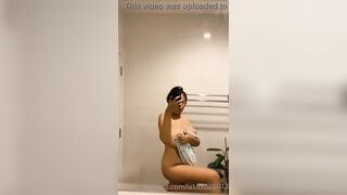 aoy chitchanok - Lush Latina after a shower filming herself on camera